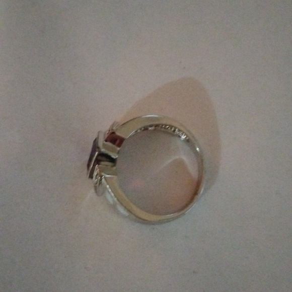 Sterling Silver Amethyst, Opal + CZ Ring Turkish Designer AK Atasay Kuya… - Picture 4 of 6